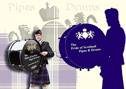 Ich (Florian Finke) bei den Pride of Scotland